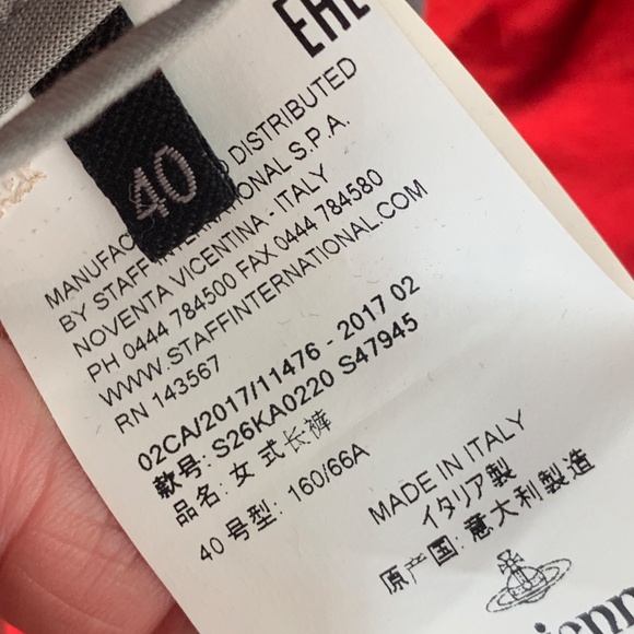 New 2017 Wool Like Alchoholic Pants Assymetrical w/ ZIppers - Picture 6 of 11